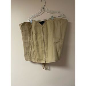 Brand New Lavish by Daisy Corsets Women’s 6XL Tan Corset Tie Up Shapewear